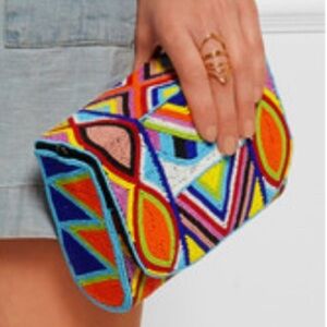 ANTIK BATIK Sonoma Bag Clutch Boho Chic Never Used